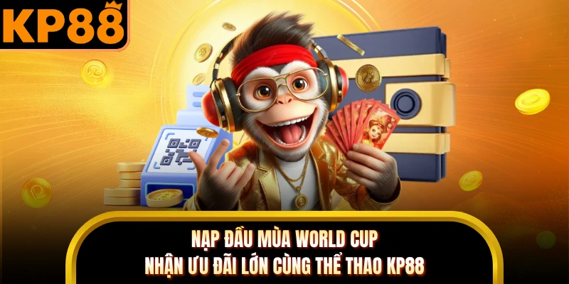 Nạp Đầu Mùa World Cup - Nhận Ưu Đãi Lớn Cùng Thể Thao KP88
