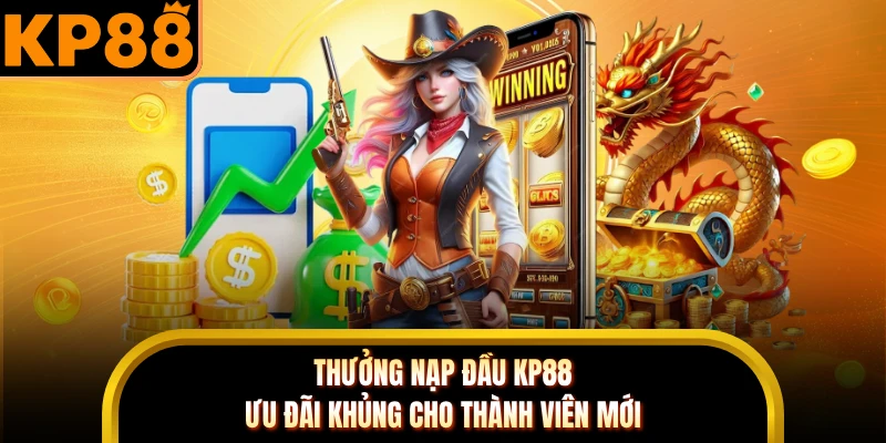 Thưởng Nạp Đầu KP88 - Ưu Đãi Khủng Cho Thành Viên Mới